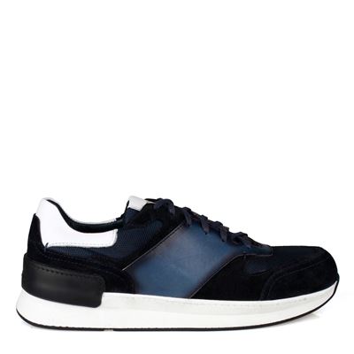 Lacivert Süet Erkek Sneaker